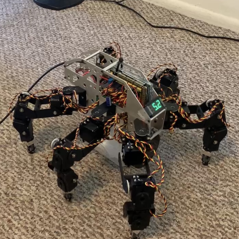Self-Leveling Hexapod