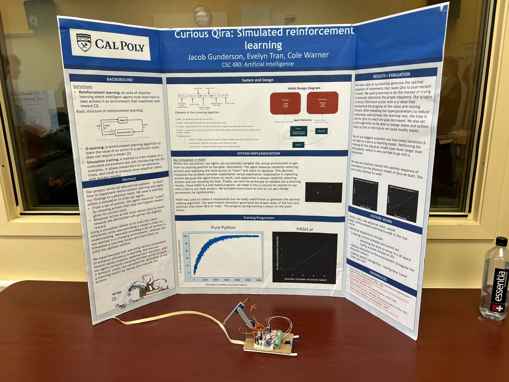 Qira: The Q-Learning Robot